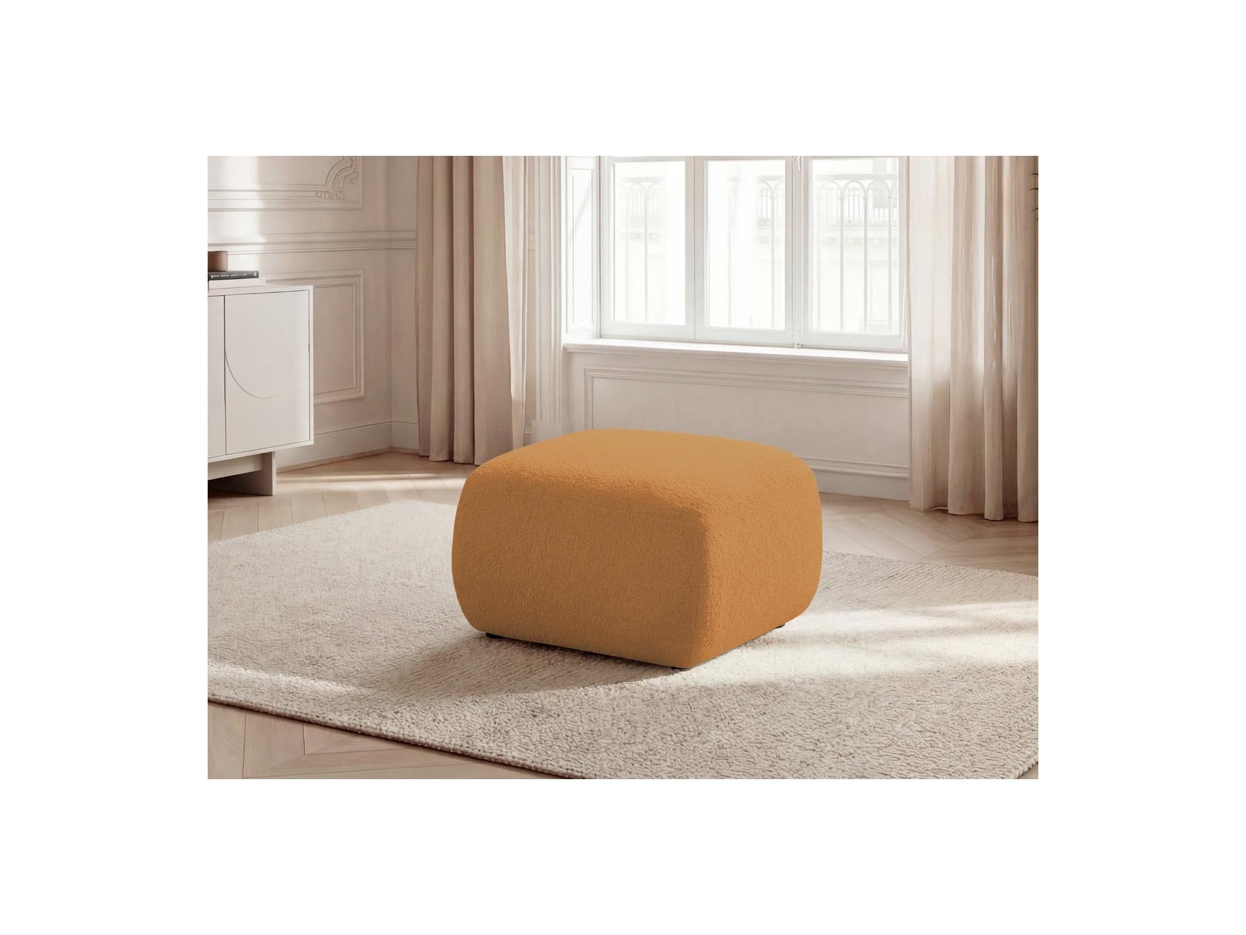 Montaigne - Pouf - Tissu Bouclette
