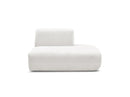 Anda - Chauffeuse Bout De Canapé Pour Canapé Modulable - Tissu Chenille - Angle Droit