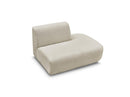 Anda - Chauffeuse Bout De Canapé Pour Canapé Modulable - Tissu Chenille - Angle Droit