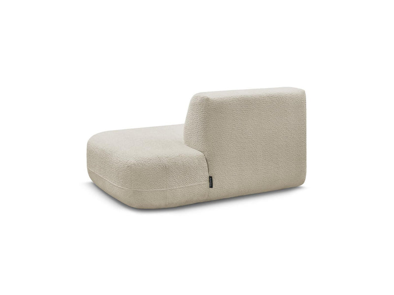 Anda - Chauffeuse Bout De Canapé Pour Canapé Modulable - Tissu Chenille - Angle Droit