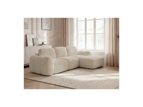 Montaigne - Convertible Corner Sofa - Bouclette Fabric - Right Angle