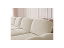 Montaigne - Canapé D'Angle Convertible Coffre - Tissu Bouclette - Angle Droit