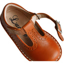 Chaussures Salomé Souples À Scratch Anaël - Cuir Camel - Mixte