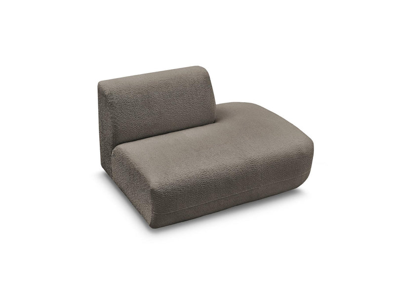 Anda - Chauffeuse Bout De Canapé Pour Canapé Modulable - Tissu Chenille - Angle Droit