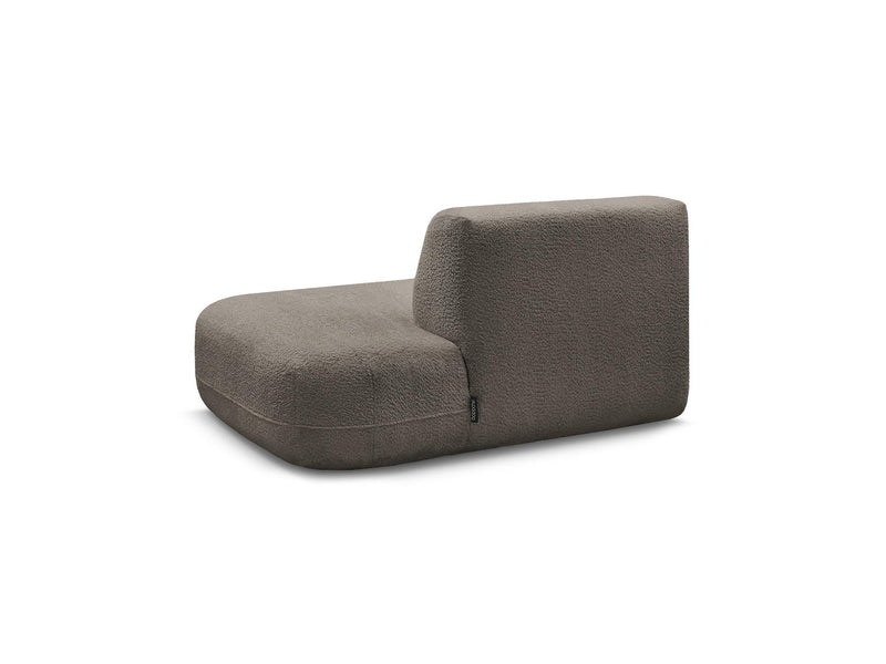 Anda - Chauffeuse Bout De Canapé Pour Canapé Modulable - Tissu Chenille - Angle Droit