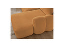 Montaigne - Canapé D'Angle Convertible Coffre - Tissu Bouclette - Angle Droit