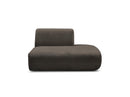Anda - Chauffeuse Bout De Canapé Pour Canapé Modulable - Tissu Chenille - Angle Droit