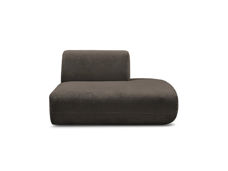 Anda - Chauffeuse Bout De Canapé Pour Canapé Modulable - Tissu Chenille - Angle Droit