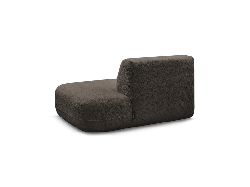 Anda - Chauffeuse Bout De Canapé Pour Canapé Modulable - Tissu Chenille - Angle Droit