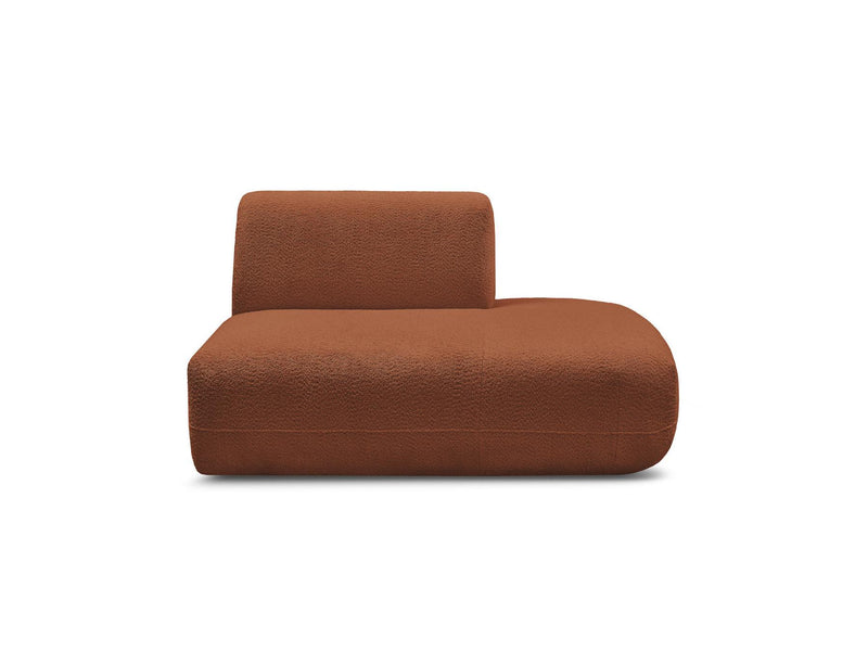 Anda - Chauffeuse Bout De Canapé Pour Canapé Modulable - Tissu Chenille - Angle Droit