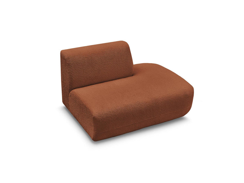Anda - Chauffeuse Bout De Canapé Pour Canapé Modulable - Tissu Chenille - Angle Droit