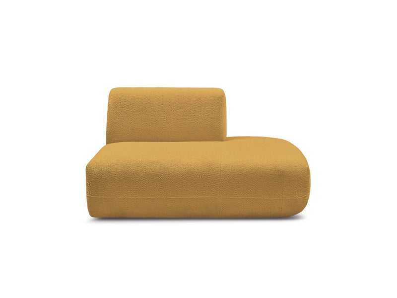 Anda - Chauffeuse Bout De Canapé Pour Canapé Modulable - Tissu Chenille - Angle Droit