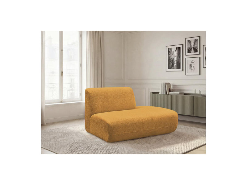 Anda - Chauffeuse Bout De Canapé Pour Canapé Modulable - Tissu Chenille - Angle Droit