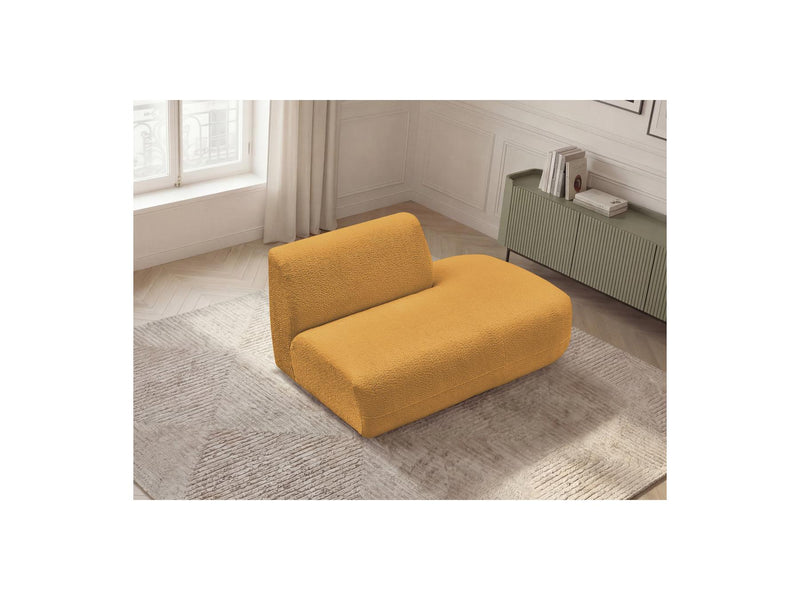 Anda - Chauffeuse Bout De Canapé Pour Canapé Modulable - Tissu Chenille - Angle Droit
