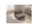 Anda - 1 Seater Chair Without Armrest For Modular Sofa - Chenille Fabric