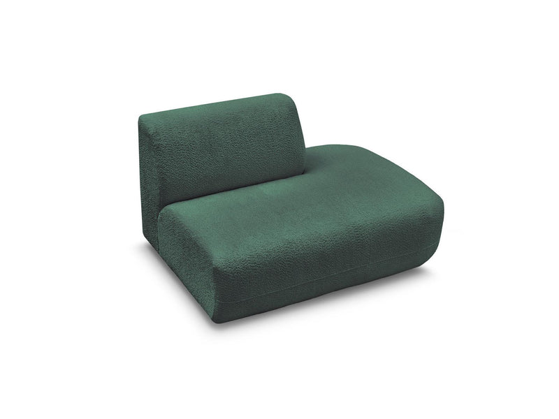 Anda - Chauffeuse Bout De Canapé Pour Canapé Modulable - Tissu Chenille - Angle Droit