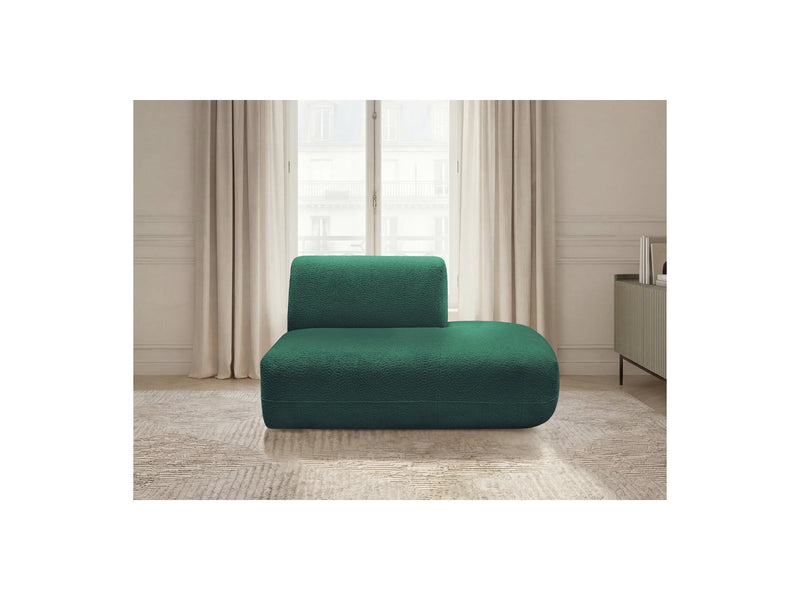 Anda - Chauffeuse Bout De Canapé Pour Canapé Modulable - Tissu Chenille - Angle Droit