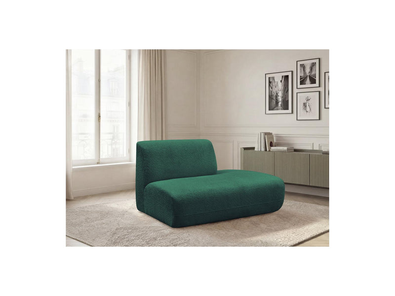 Anda - Chauffeuse Bout De Canapé Pour Canapé Modulable - Tissu Chenille - Angle Droit