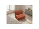 Anda - 1 Seater Chair Without Armrest For Modular Sofa - Chenille Fabric