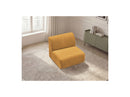 Anda - 1 Seater Chair Without Armrest For Modular Sofa - Chenille Fabric