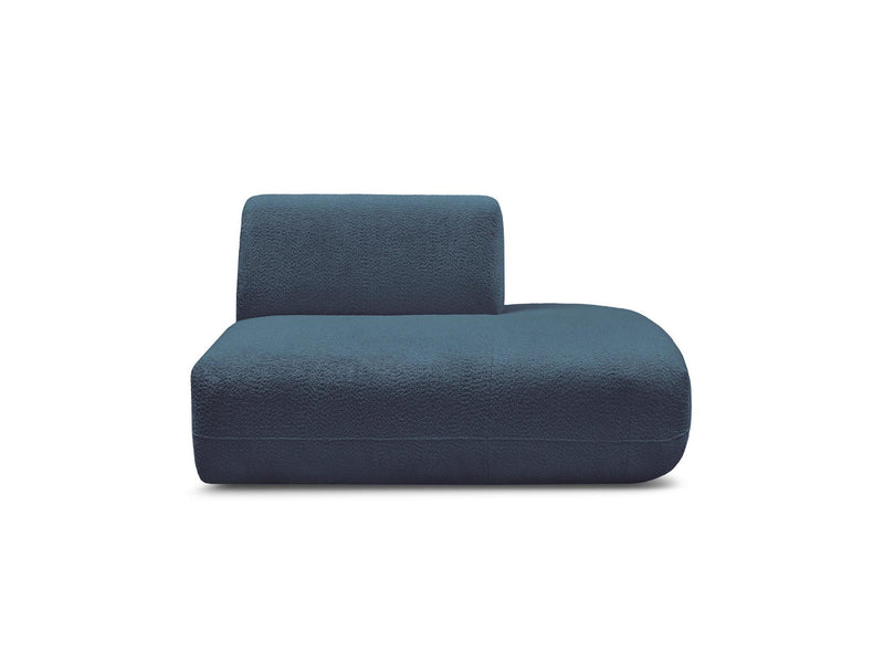 Anda - Chauffeuse Bout De Canapé Pour Canapé Modulable - Tissu Chenille - Angle Droit