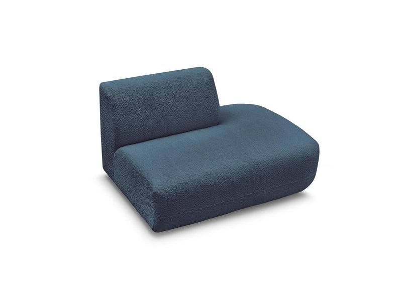 Anda - Chauffeuse Bout De Canapé Pour Canapé Modulable - Tissu Chenille - Angle Droit