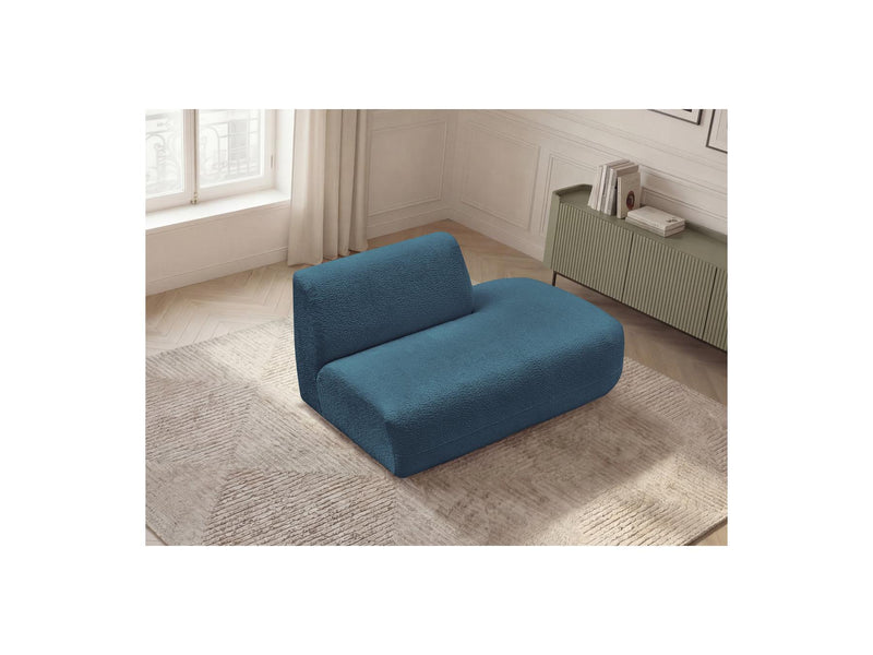 Anda - Chauffeuse Bout De Canapé Pour Canapé Modulable - Tissu Chenille - Angle Droit