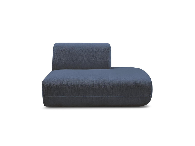 Anda - Chauffeuse Bout De Canapé Pour Canapé Modulable - Tissu Chenille - Angle Droit