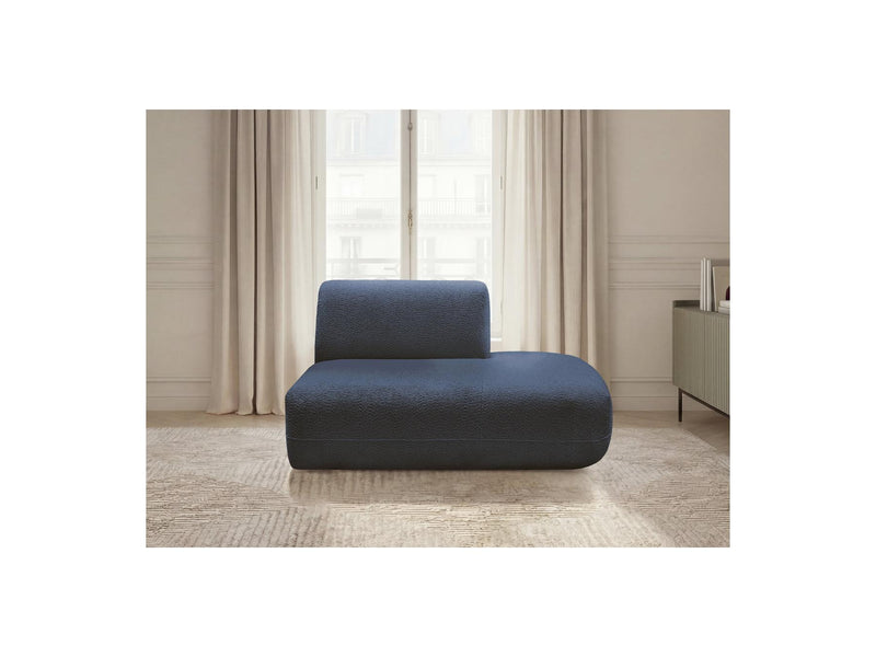 Anda - Chauffeuse Bout De Canapé Pour Canapé Modulable - Tissu Chenille - Angle Droit