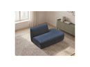 Anda - Chauffeuse Bout De Canapé Pour Canapé Modulable - Tissu Chenille - Angle Droit