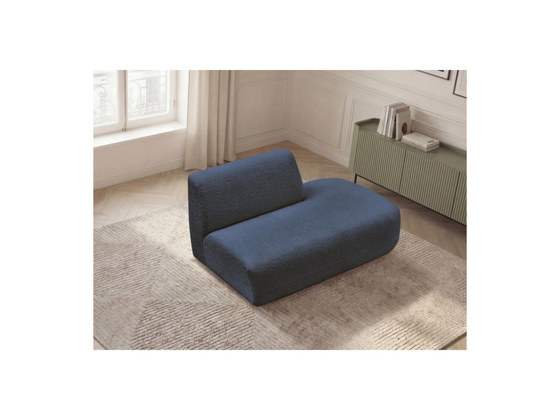 Anda - Chauffeuse Bout De Canapé Pour Canapé Modulable - Tissu Chenille - Angle Droit