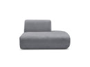 Anda - Chauffeuse Bout De Canapé Pour Canapé Modulable - Tissu Chenille - Angle Droit