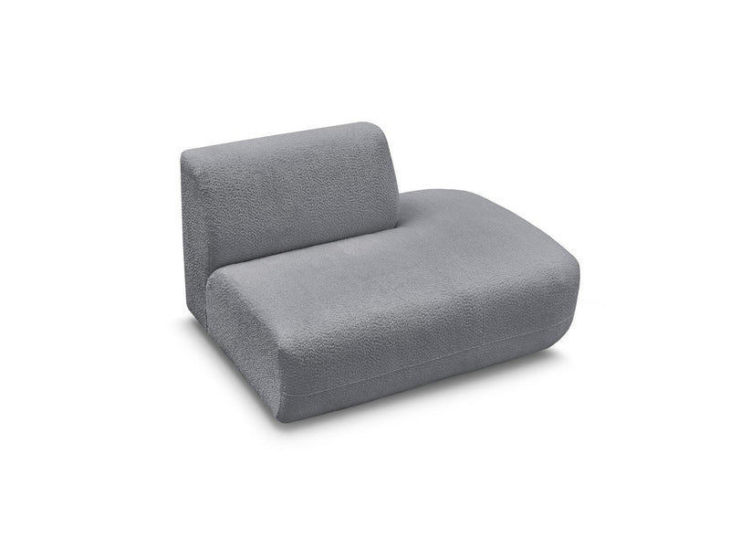 Anda - Chauffeuse Bout De Canapé Pour Canapé Modulable - Tissu Chenille - Angle Droit
