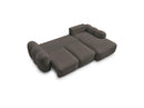 Montaigne - Canapé D'Angle Convertible Coffre - Tissu Bouclette - Angle Droit