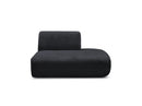 Anda - Chauffeuse Bout De Canapé Pour Canapé Modulable - Tissu Chenille - Angle Droit