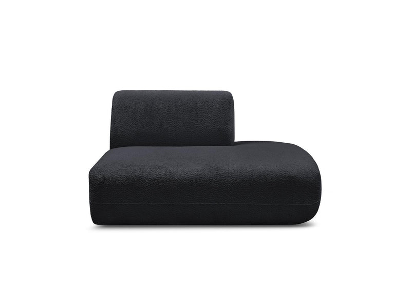 Anda - Chauffeuse Bout De Canapé Pour Canapé Modulable - Tissu Chenille - Angle Droit
