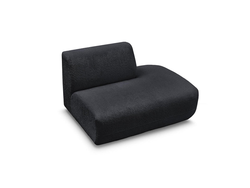 Anda - Chauffeuse Bout De Canapé Pour Canapé Modulable - Tissu Chenille - Angle Droit