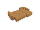 Montaigne - Canapé D'Angle Convertible Coffre - Tissu Bouclette - Angle Droit