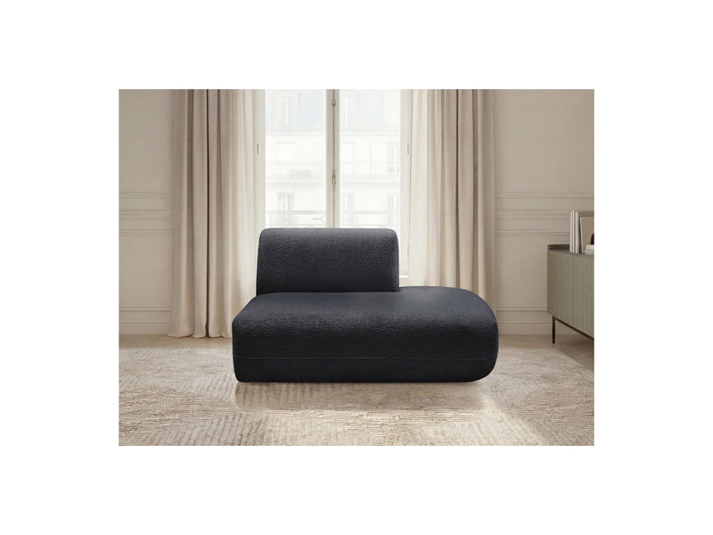 Anda - Chauffeuse Bout De Canapé Pour Canapé Modulable - Tissu Chenille - Angle Droit