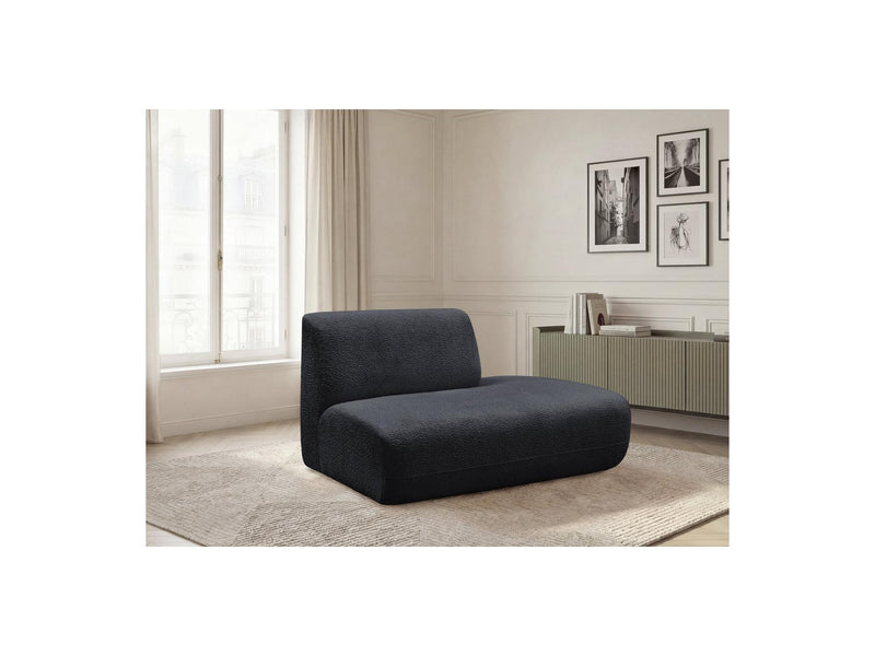 Anda - Chauffeuse Bout De Canapé Pour Canapé Modulable - Tissu Chenille - Angle Droit
