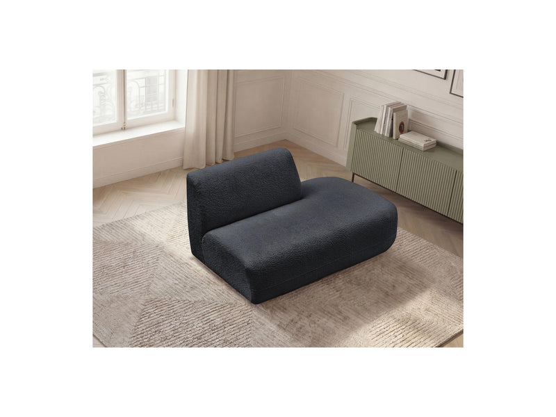 Anda - Chauffeuse Bout De Canapé Pour Canapé Modulable - Tissu Chenille - Angle Droit
