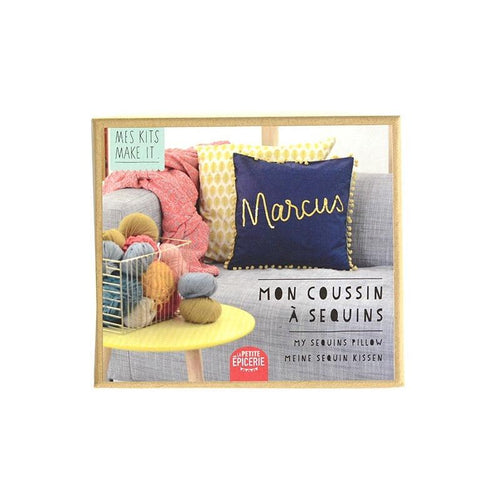 Comprar MKMI Kit - Mi cojín de lentejuelas - DIY - 18,99 € online en La Petite Epicerie - Pasatiempos creativos