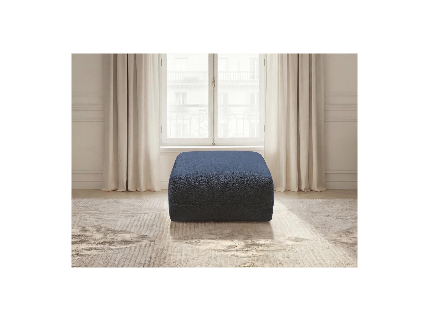 Anda - Pouffe - Chenille Fabric