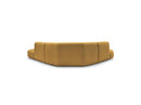 Anda - Canapé D'Angle L Fixe Modulable - Tissu Chenille - Angle Gauche
