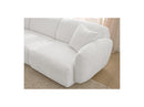 Anda - Modular Fixed Panoramic Sofa - With 1 Chaise Lounge, 2 Low Chairs and 1 Small Corner - Right Angle
