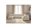 Anda - Modular Fixed Panoramic Sofa - With 1 Chaise Lounge, 2 Low Chairs and 1 Small Corner - Right Angle
