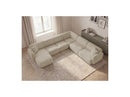 Anda - Modular Fixed Panoramic Sofa - With 1 Chaise Lounge, 2 Low Chairs and 1 Small Corner - Right Angle