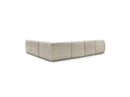 Anda - Modular Fixed Panoramic Sofa - With 1 Chaise Lounge, 2 Low Chairs and 1 Small Corner - Right Angle