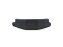 Anda - Canapé D'Angle L Fixe Modulable - Tissu Chenille - Angle Gauche