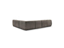 Anda - Modular Fixed Panoramic Sofa - With 1 Chaise Lounge, 2 Low Chairs and 1 Small Corner - Right Angle